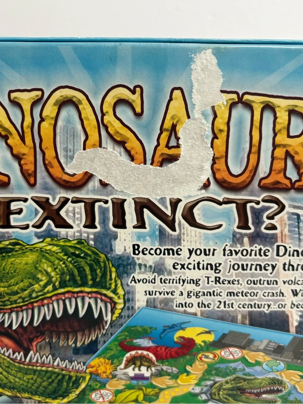 Dinosaurs Extinct? Game by Briarpatch Complete NO Extra Dinosaurs - Bones
